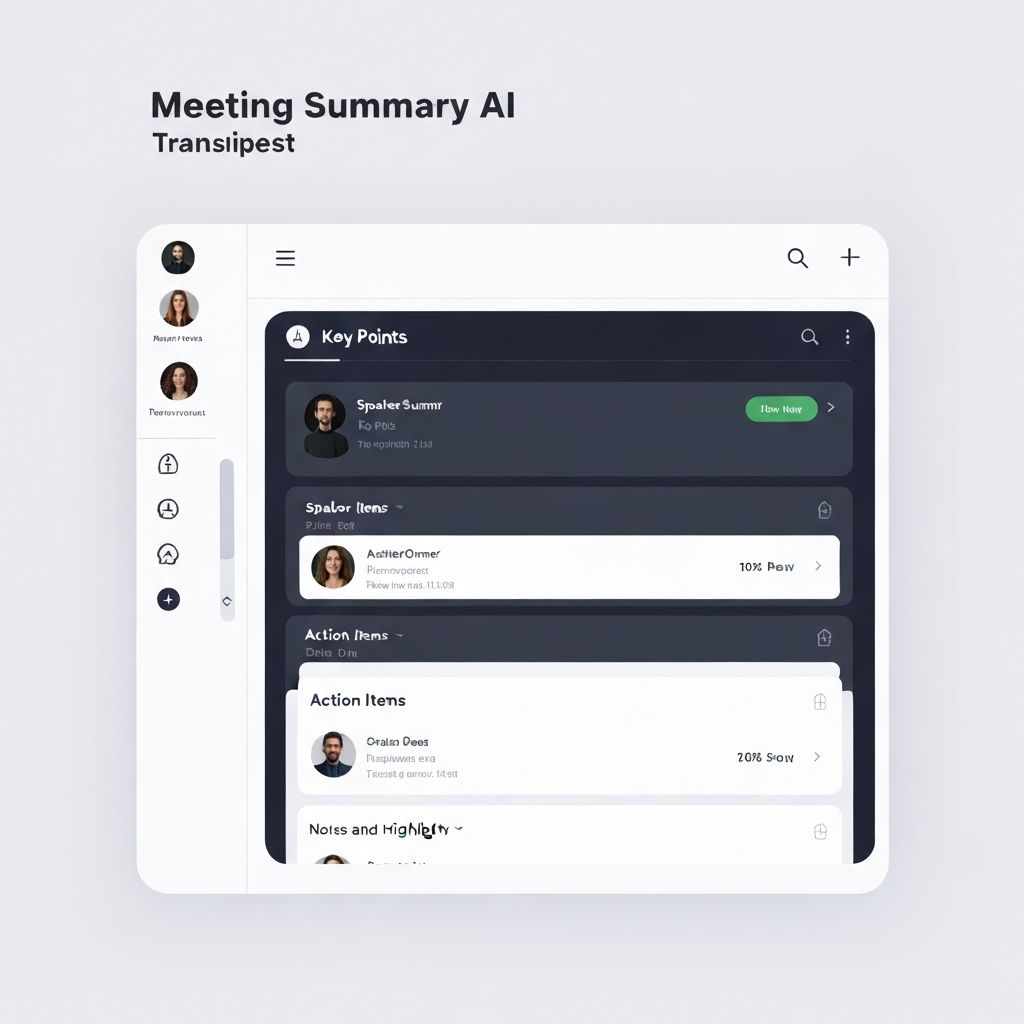 미팅 요약 AI